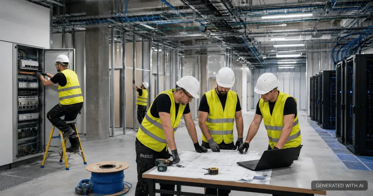 Komplexný fit-out dátových centier (technické interiéry)